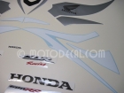 HONDA CBR 600RR 2007 WHITE US DECAL KIT