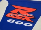 SUZUKI GSX-R 600 1998 BLUE WHITE DECAL KIT