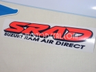SUZUKI GSX-R 600 1998 BLUE WHITE DECAL KIT