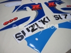 SUZUKI GSX-R 600 1999 BLUE WHITE DECAL KIT