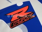 SUZUKI GSX-R 600 1999 BLUE WHITE DECAL KIT