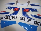 SUZUKI GSX-R 600 1999 BLUE WHITE DECAL KIT
