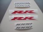HONDA CBR 1000RR 2004 BLACK DECAL KIT