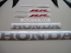HONDA CBR 1000RR 2004 GREY DECAL KIT