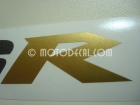 KAWASAKI ZX-6R 2005-2006 BLACK DECAL KIT