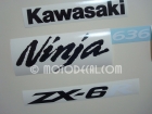 KAWASAKI ZX-6R 2005-2006 GREEN DECAL KIT