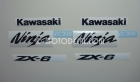 KAWASAKI ZX-6R 2005-2006 GREEN DECAL KIT
