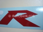 KAWASAKI ZX-6R 2005-2006 SILVER DECAL KIT