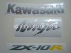 KAWASAKI ZX-10R 2005 ORANGE DECAL KIT