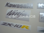 KAWASAKI ZX-10R 2005 ORANGE DECAL KIT