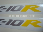 KAWASAKI ZX-10R 2005 ORANGE DECAL KIT