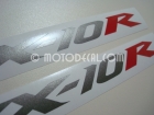 KAWASAKI ZX-10R 2005 SILVER DECAL KIT