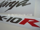 KAWASAKI ZX-10R 2005 SILVER DECAL KIT