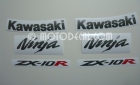 KAWASAKI ZX-10R 2005 SILVER DECAL KIT
