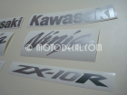 KAWASAKI ZX-10R 2006-2007 BLUE DECAL KIT