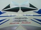 HONDA CBR 1000RR 2005 BLUE SILVER DECAL KIT