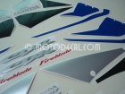 HONDA CBR 1000RR 2005 BLUE SILVER DECAL KIT