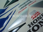 HONDA CBR 1000RR 2005 BLUE SILVER DECAL KIT