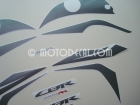 HONDA CBR 1000RR 2008 BLACK DECAL KIT
