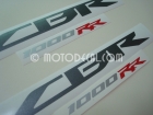 HONDA CBR 1000RR 2008 BLACK DECAL KIT