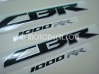 HONDA CBR 1000RR 2010 RED BLACK US DECAL KIT