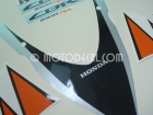HONDA CBR 1000RR 2010 ORANGE SILVER US DECAL KIT