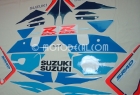 SUZUKI GSX-R 750 1997 BLUE WHITE DECAL KIT