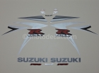 SUZUKI GSX-R 750 2007 GREY DECAL KIT