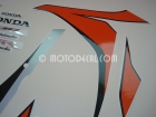 HONDA CBR 1000RR 2010 ORANGE SILVER DECAL KIT