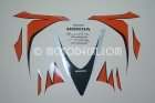 HONDA CBR 1000RR 2010 ORANGE SILVER DECAL KIT