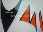 HONDA CBR 1000RR 2010 ORANGE SILVER DECAL KIT