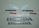 HONDA CBR 600RR 2003 BLACK DECAL KIT