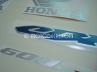 HONDA CBR 600RR 2003 BLUE DECAL KIT