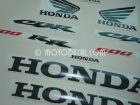 HONDA CBR 600RR 2003 YELLOW DECAL KIT