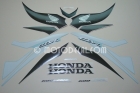HONDA CBR 600RR 2007 WHITE BLACK DECAL KIT