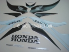 HONDA CBR 600RR 2007 WHITE BLACK DECAL KIT