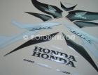 HONDA CBR 600RR 2007 WHITE BLACK DECAL KIT