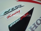 HONDA CBR 600RR 2008 RED US DECAL KIT