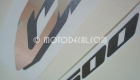 HONDA CBR 600RR 2008 BLACK DECAL KIT
