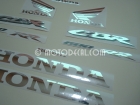 HONDA CBR 600RR 2008 BLACK DECAL KIT