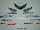 HONDA CBR 600RR 2008 SILVER DECAL KIT