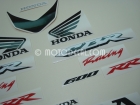 HONDA CBR 600RR 2008 SILVER DECAL KIT