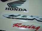 HONDA CBR 600RR 2008 SILVER DECAL KIT
