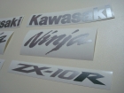 KAWASAKI ZX-10R 2006-2007 RED DECAL KIT