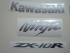 KAWASAKI ZX-10R 2006-2007 RED DECAL KIT