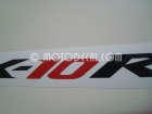 KAWASAKI ZX-10R 2008 ORANGE DECAL KIT