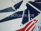 HONDA CBR 600RR 2005 RED BLUE SILVER DECAL KIT