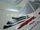 HONDA CBR 600RR 2005 BLACK SILVER DECAL KIT