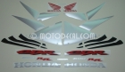 HONDA CBR 600RR 2005 BLACK SILVER DECAL KIT