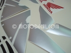 HONDA CBR 600RR 2005 BLACK SILVER DECAL KIT